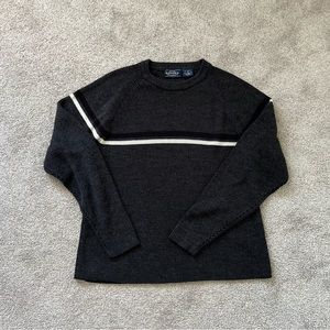 Unisex Black & Grey Sweater